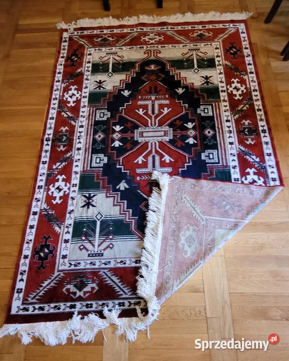 Dekoracyjny dywan kilim w stylu kaukaskim Dywany Kraków sprzedam