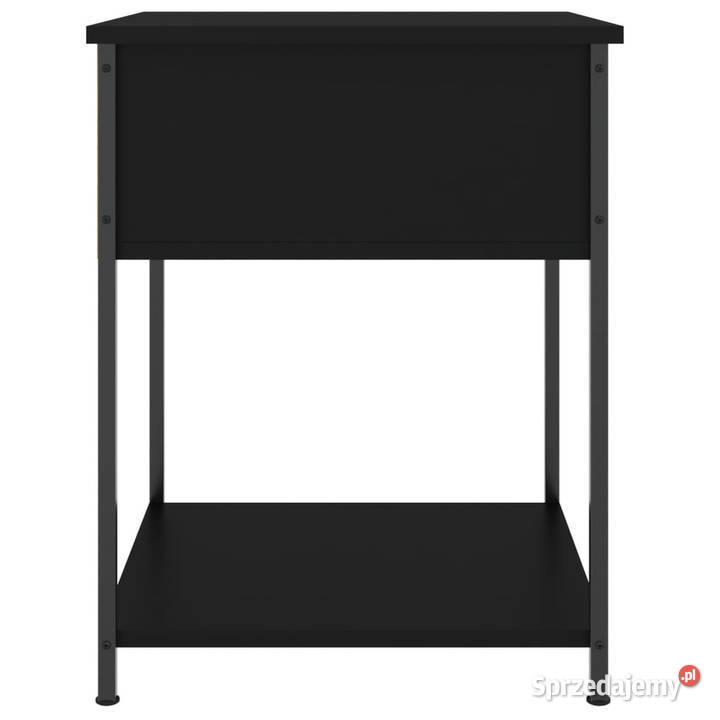Stoliki nocne 2 czarne 44x45x58 WM825844 Nocne Warszawa