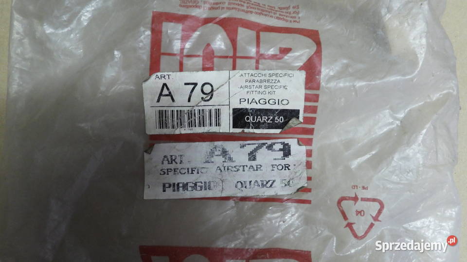 STELAŻ UCHWYT MOCOWANIE SZYBY GIVI PIAGGIO Mocowania i uchwyty Bielsk Podlaski