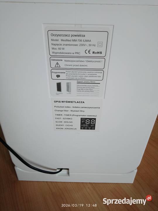 Oczyszczacz powietrza MesMed