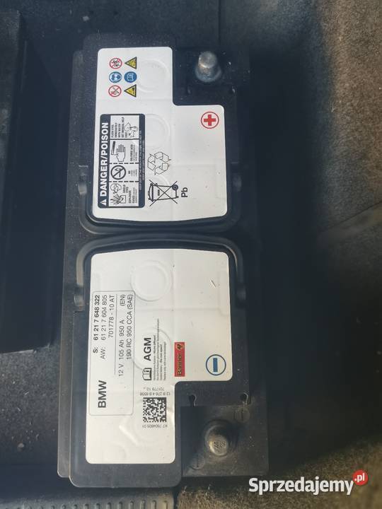 Akumulator AGM 92aH i 105aH na działkę offgrid sprzedam