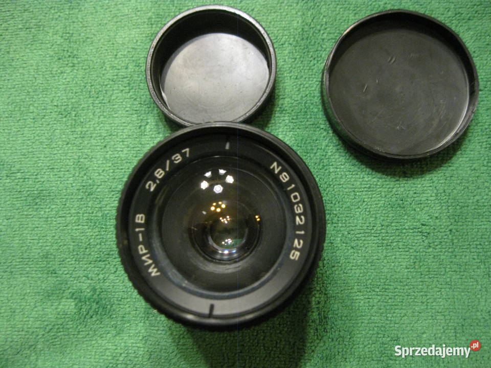 Obiektyw szerokokątny MIR 1 B F 28 37 mm M42x1 Ełk