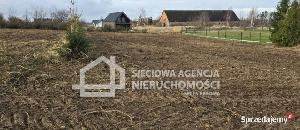 sprzedaży działki 1386m Mierzyno sprzedam