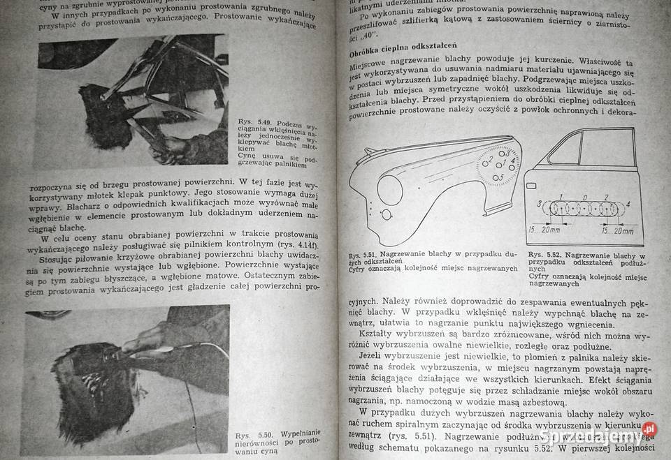 Nowe metody napraw nadwozi samochodów osobowych