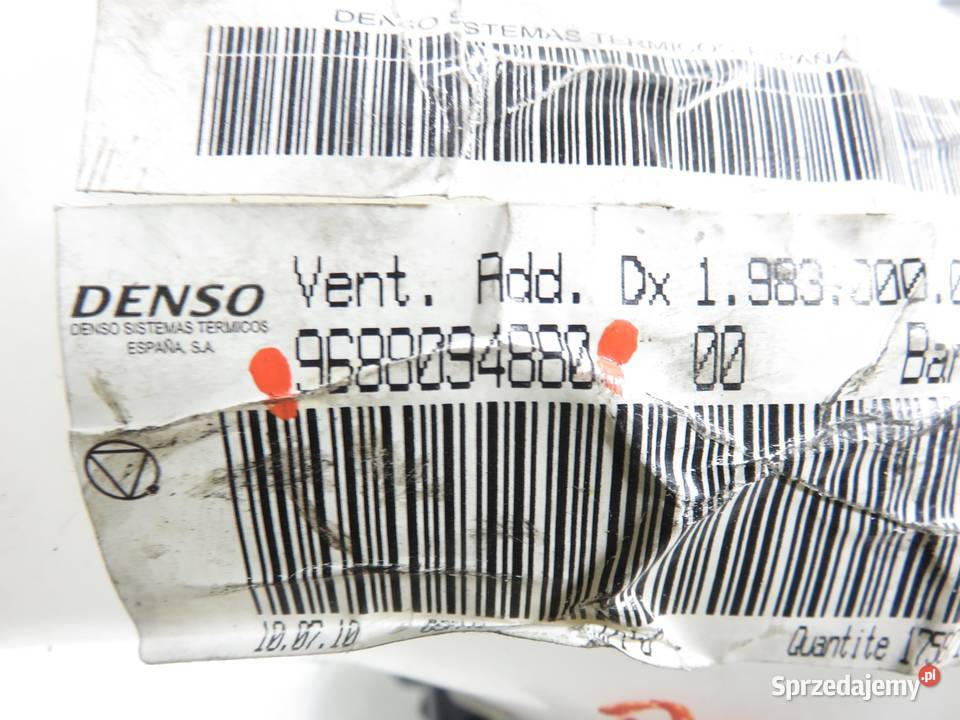 DMUCHAWA CITROEN C4 Picasso I UD 9688094880