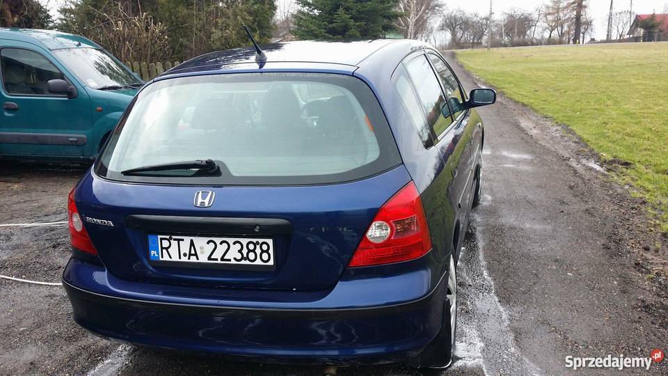 Honda Civic VII LPG 5D Okazja Zadbana Rzeszów