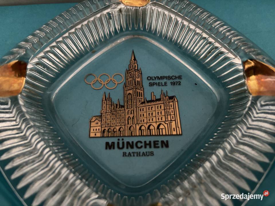 Pamiątka z olimpiady w Monachium 1972 zestaw Wrocław