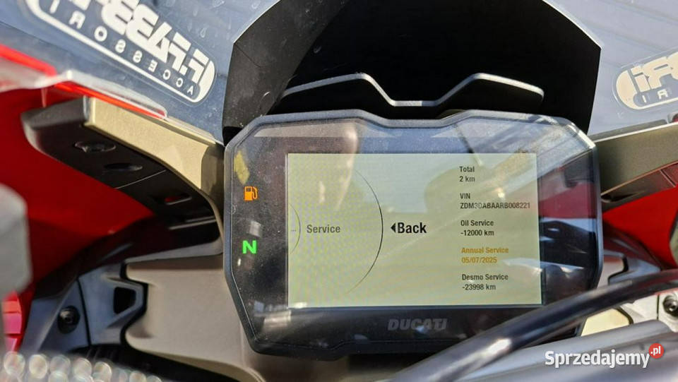 Ducati inny Panigale V4 Bautista 215KM