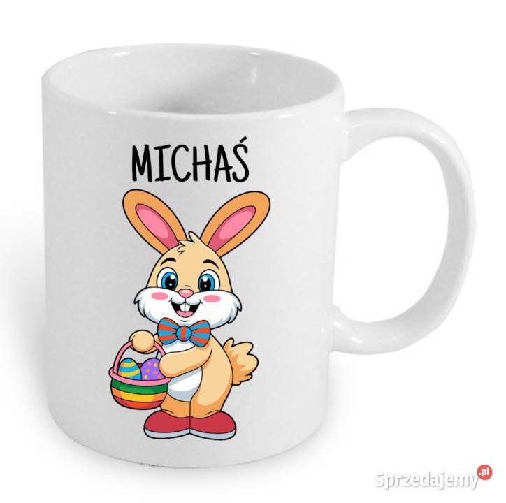 Personalizowany Kubek Wielkanocny 330ml Zajączek