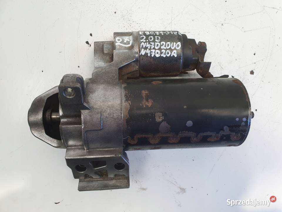 ROZRUSZNIK BMW E87 E90 E91 20 D N47 ROZRUSZNIK Układ elektryczny silnika Rudka