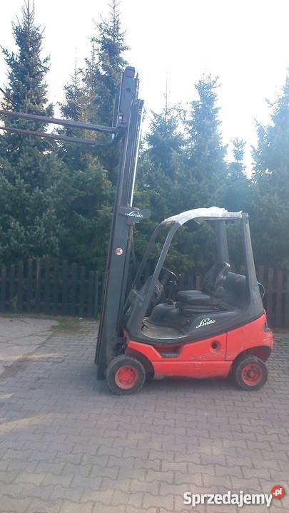 Wózek widłowy LINDE H16T automatyczna Maszyny budowlane Strzałkowo
