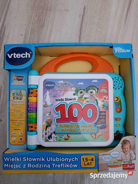 Nowa książeczka edukacyjna Vtech Edukacyjne Wilczewo
