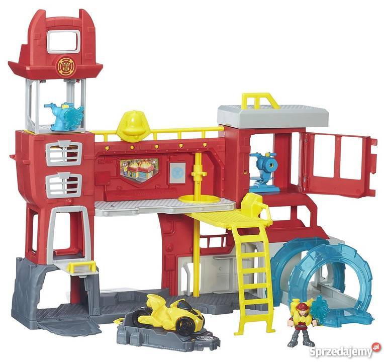 Transformers Rescue Bots Straż Pożarna REMIZA Mogilany