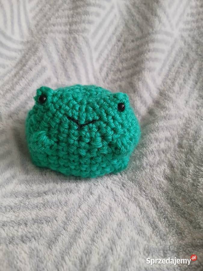 Żabka z pośladkami na szydełku mazowieckie Warszawa