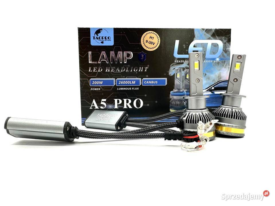 Żarówki LED H1 100W 930V komplet canbus osobowe Pomiechówek