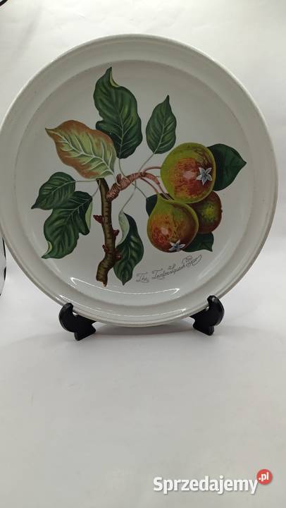 Talerz duży ceramika obiadowy na ciasto Zamość