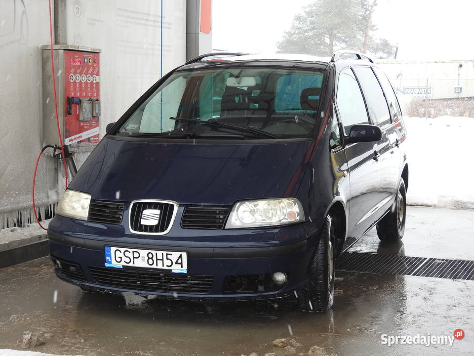 Seat Alhambra 19 tdi 130 klima hak VW Sharan Alhambra Wejherowo