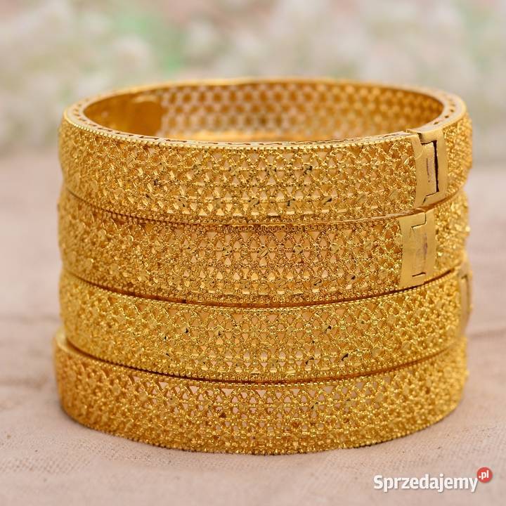 Nowa bransoletka bransoleta arabska złoty kolor Pozostałe Szczecin