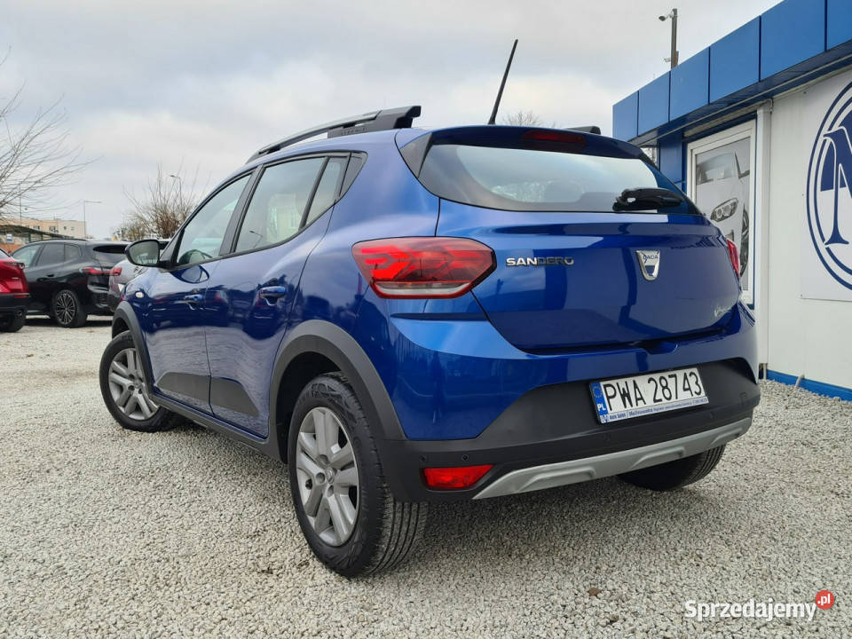 Dacia Sandero Stepway 9 Navi 2xPDC Kamera Full Sandero Stepway Samochody osobowe Wągrowiec sprzedam