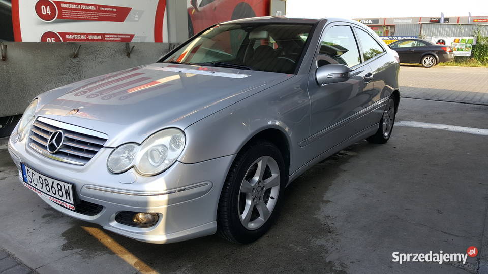 Mercedes sport coupe benzyna Częstochowa