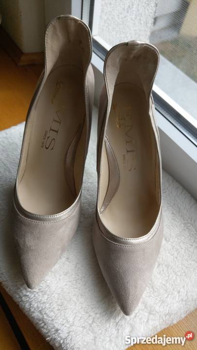 Cudne damskie butyczółenkaszpilki z naturalnej Czółenka Częstochowa