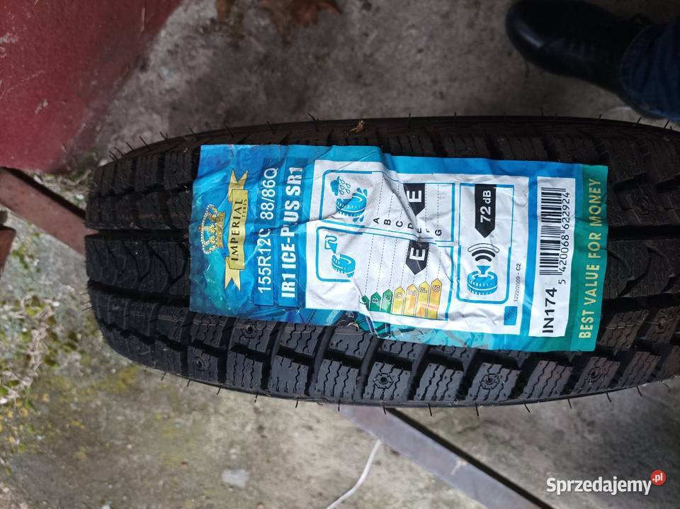 Opona ICEplus 155 R12 C Bosowice sprzedam