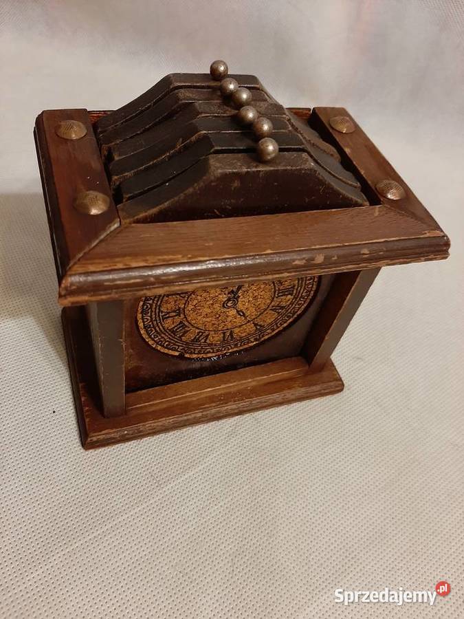 Drewniane korkowe podstawki pod szklanki mini kujawsko-pomorskie