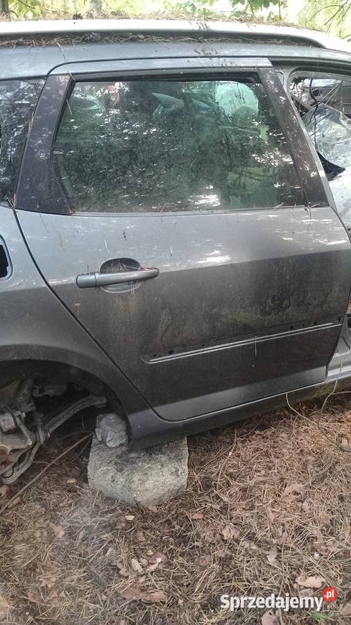 Peugeot 407 sw drzwi tylne ezwd prawe lewe tyl Łuków sprzedam