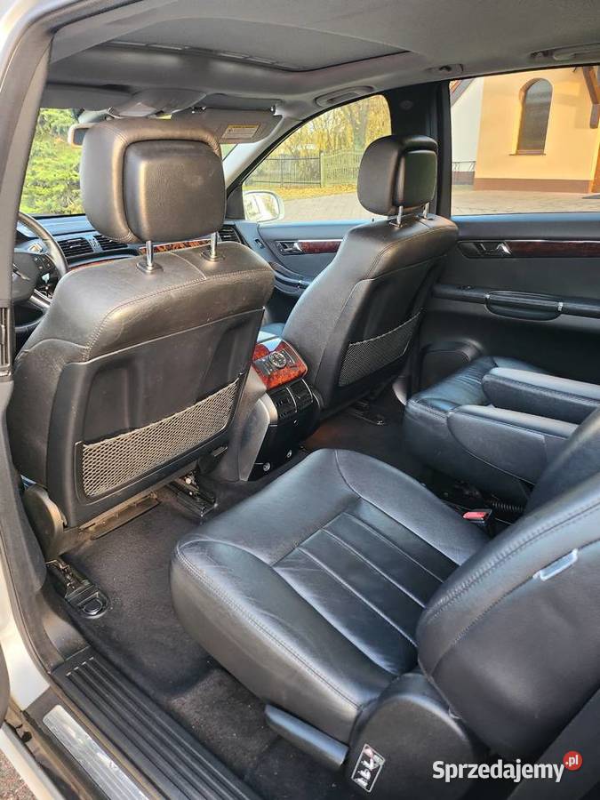 Mercedes R 30 CDI 224 Zadbany 1wł Salon łopatki zmiany biegów