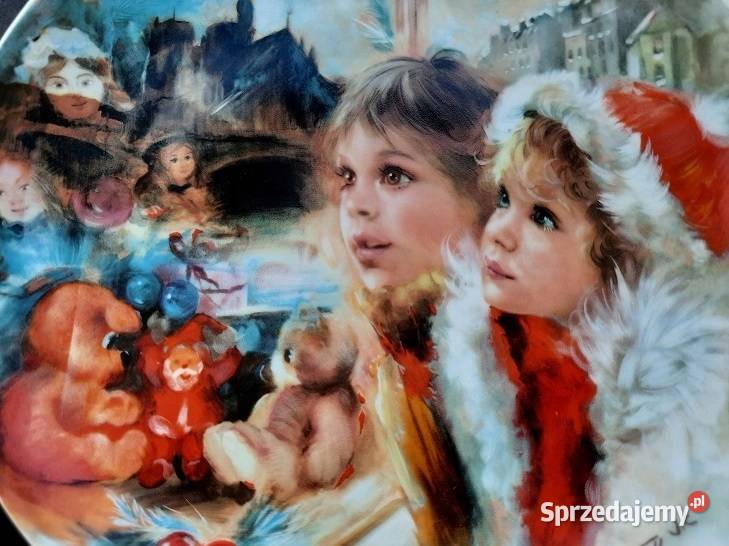 PORCELANA LOMOGES JEAN CLAUDEGUIDOU TALERZ Częstochowa
