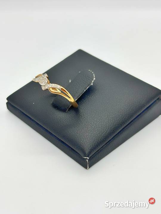 Złoty pierścionek pr 375 114g Rozmiar 10 z Elbląg
