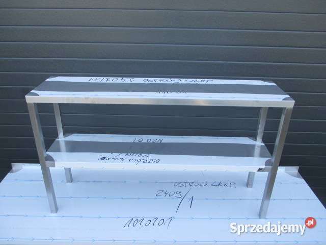 NADSTAWKA GASTRONIOMICZNA 2 PÓŁKI 1203070 Stal wielkopolskie Ostrów Wielkopolski