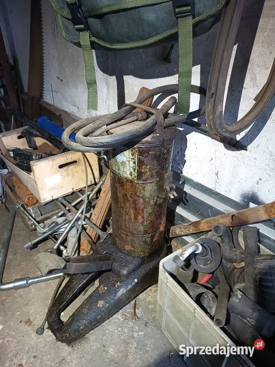 Stara wojskowa nożna smarownica towotnica Ryki