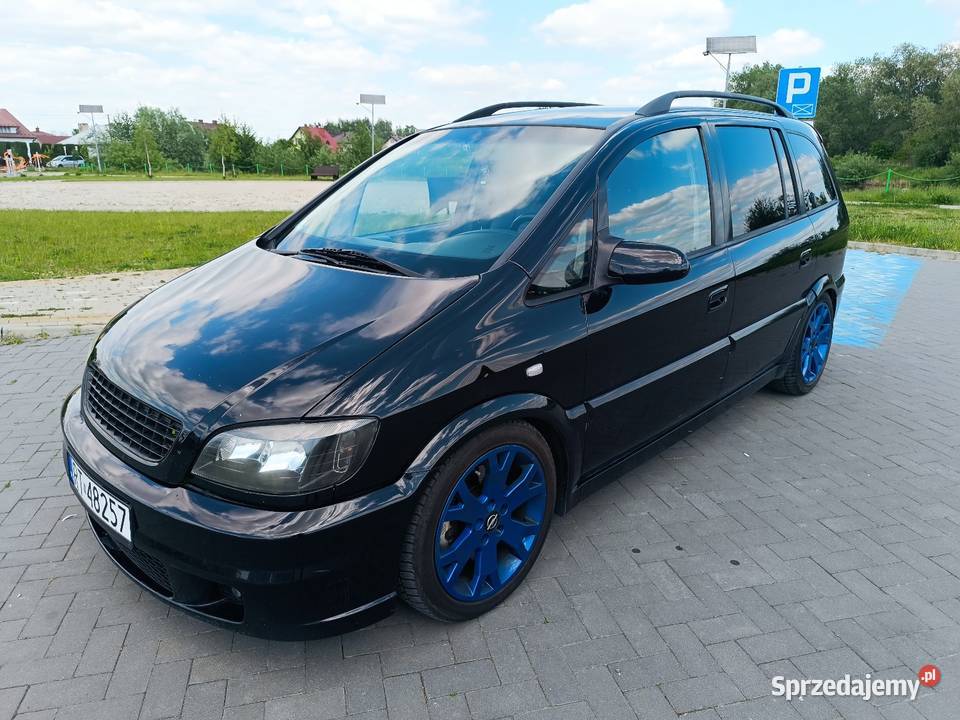 Opel Zafira A OPC 250 7 osób Rok produkcji 2003 Tarnobrzeg