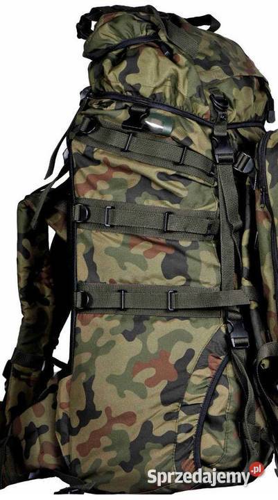 Oryginalny Duży PLECAK żołnierski Zasobnik Torby, plecaki i walizki