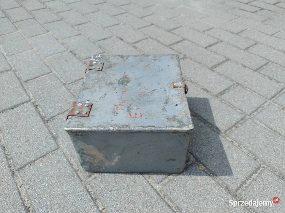 Pojemnik puszka skrzynka na zapalnikio torped U Gdynia