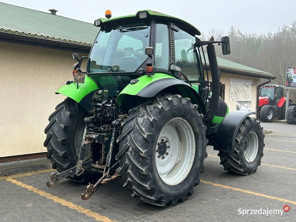 DeutzFahr Agrotron 120 Tuz M600 Renault Ares 640 WOM 540/1000 obr. Laskowiec