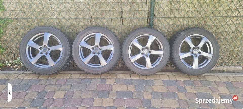 Alufelgi 16 cal 5x112 opony zimowe 2055516 Trzebiatów