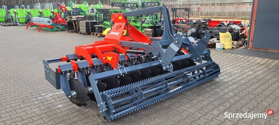 Janpol Agregat uprawowo siewny Talerzowy brona Zdany