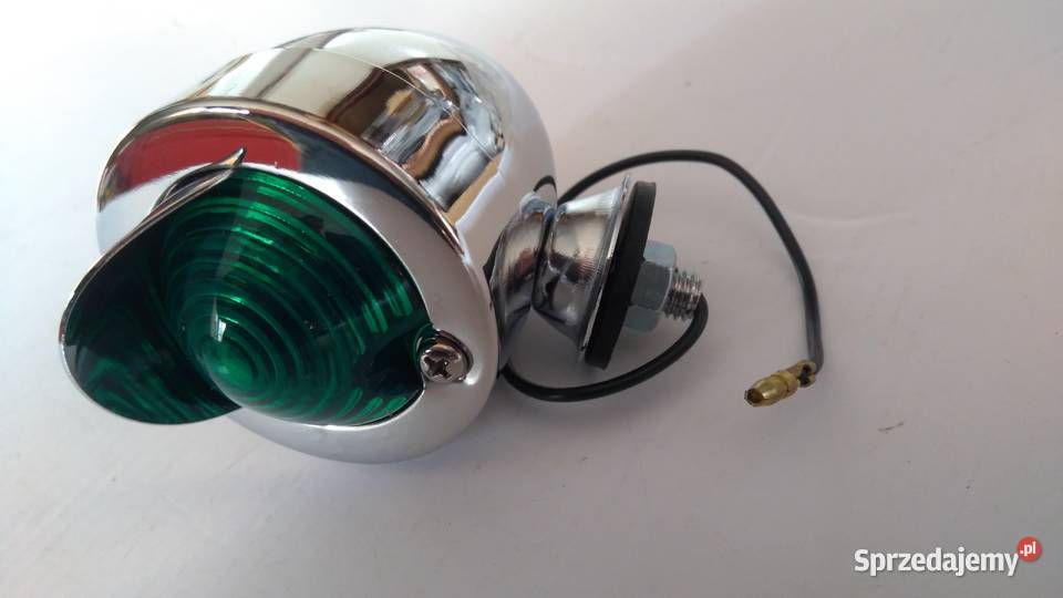 KIERUNKOWSKAZ LAMPA NAWIGACYJNA CHROM JAJKO Z Bielsk Podlaski