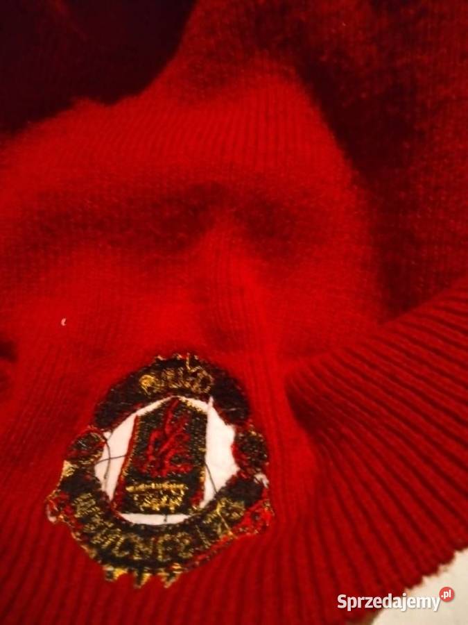 Czapka zimowa z logo Manchester United wyszywane