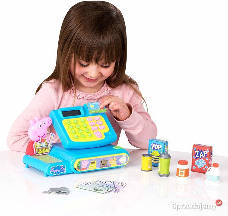 Świnka Peppa Pig Kasa Fiskalna Zabawa w Sklep Mogilany