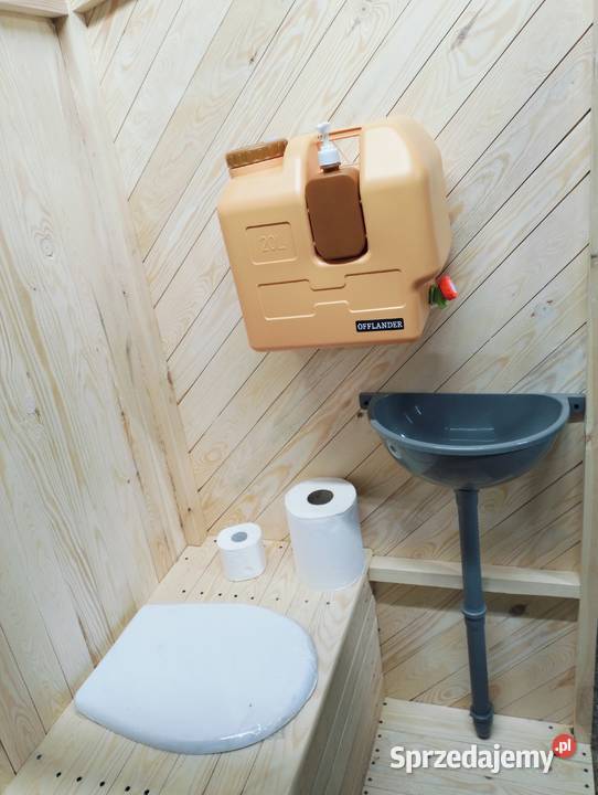 Toaleta drewniana WC ROD separacyjna Pozostałe Drużbice sprzedam