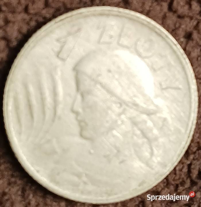 1 Żniwiarka 1924 r mennica Paryż oryginał wielkopolskie Konin