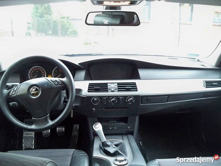 BMW E60 SEDAN TITANSILBERMETALIC Seria 5 Bydgoszcz sprzedam