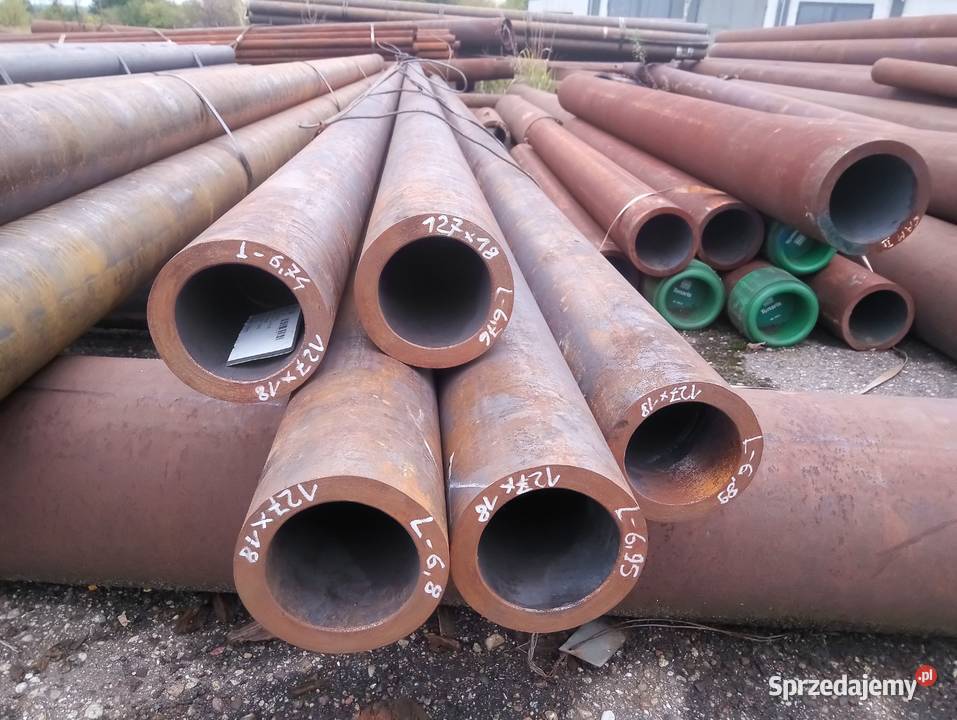 Rury stalowe grubościenne bez szwowe Łobez