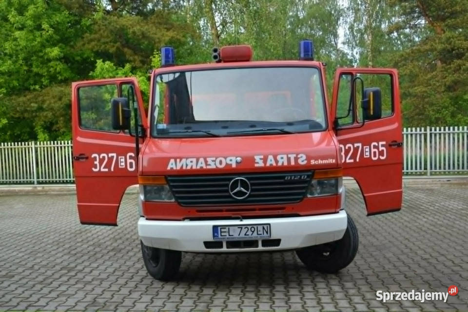 Mercedes 812D 29 D Ochotnicza Straż Pożarna Łódż diesel Pabianice