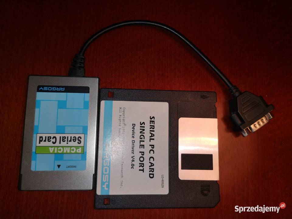 Nieużywany agrosy pcmcia rs232 dyskietka Tarnowo Podgórne
