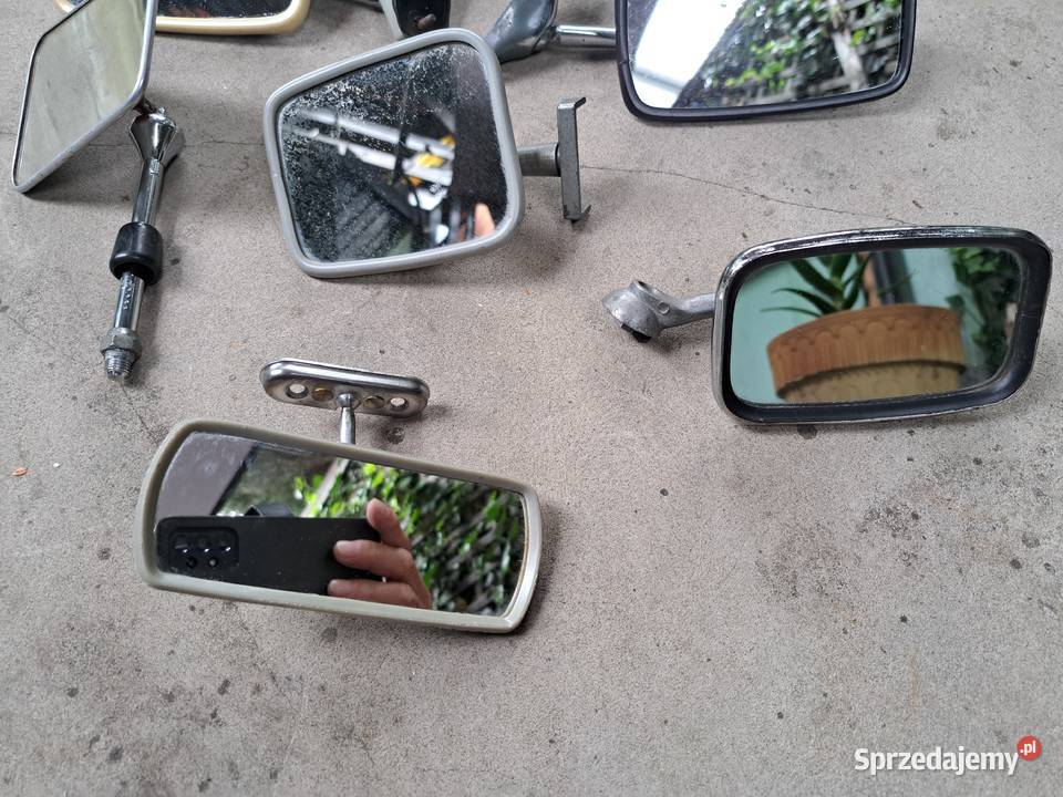 Lusterko wewnętrzne Fiat 126p wielkopolskie sprzedam