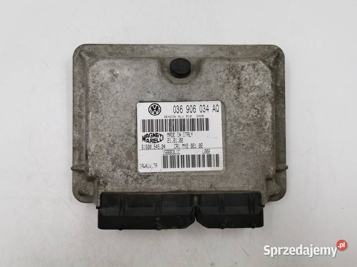 Sterownik Silnika VW Lupo 14 16v AUA 036906034AQ Części samochodowe Wyszków